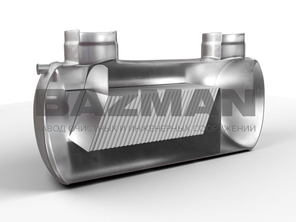 Тонкослойный (ламельный) отстойник для очистки сточных вод